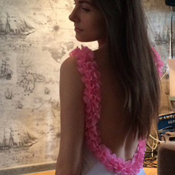 Flamingo Floral One piece Swimsuit  NWT - Picture 4 of 5